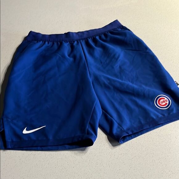 Nike MLB Chicago Cubs Athletic Shorts Size S - M - Picture 1 of 8